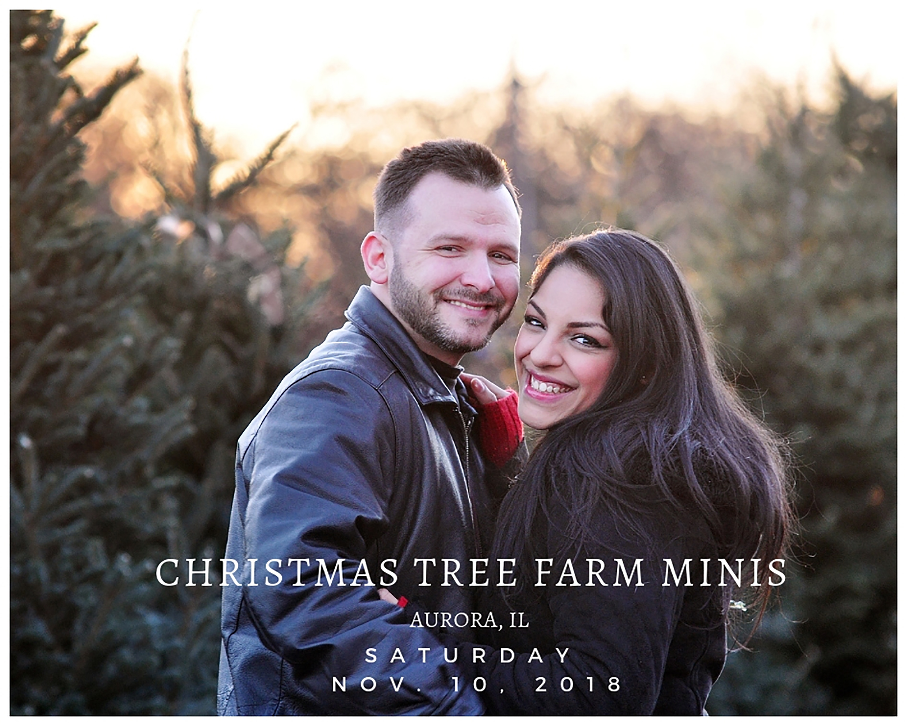 outdoor christmas mini sessions | naperville, il family photographer